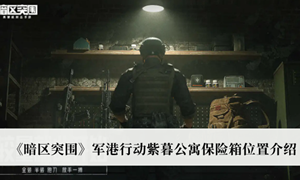 暗区突围军港行动紫暮公寓保险箱位置在哪