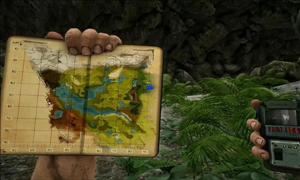 方舟生存进化自动隐藏地图设置方法