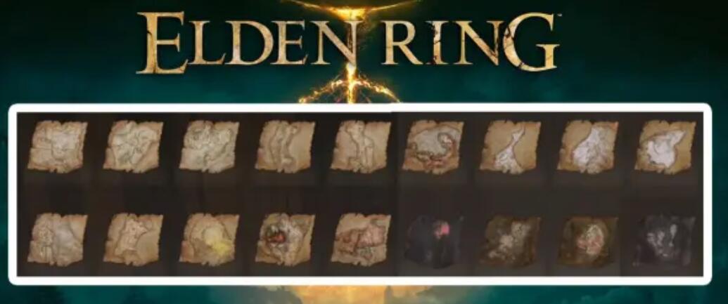 艾尔登法环地图碎片位置大全